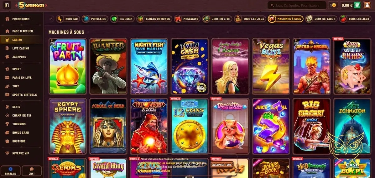 Icône du bonus Crab pour 5Gringos Casino