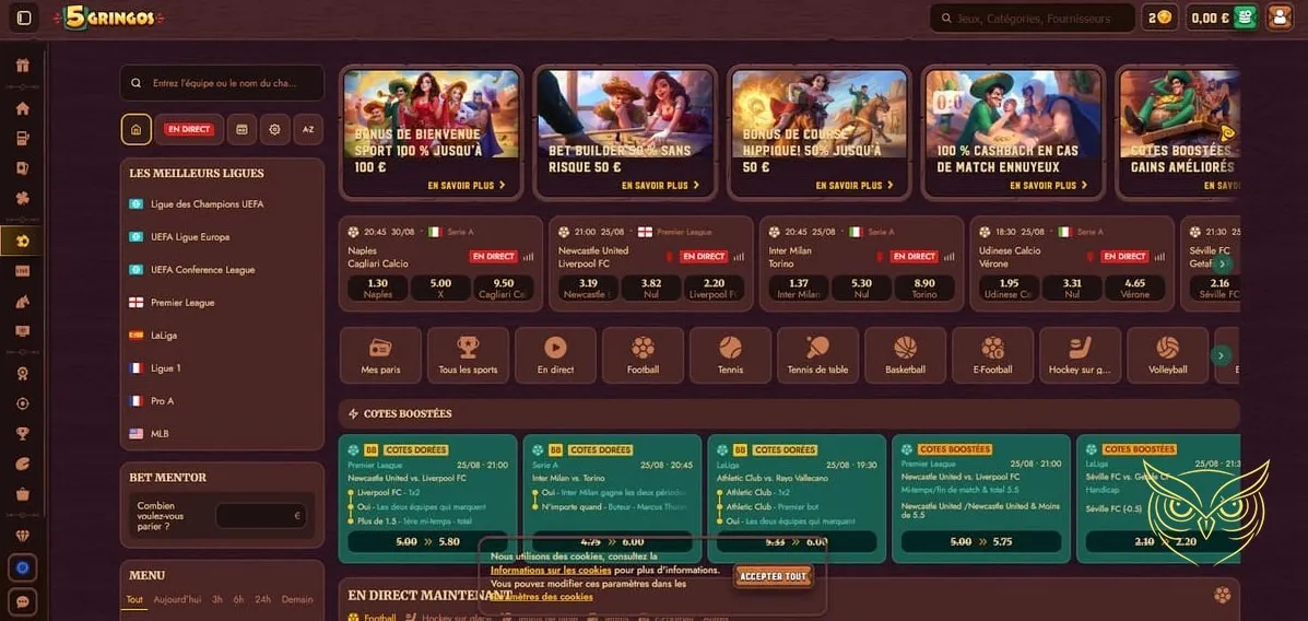 Icône du mini-jeu Champ de tir 5Gringos Casino