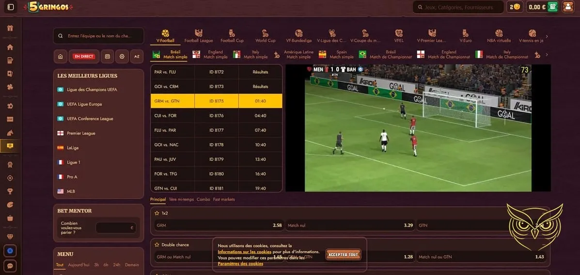 Icône de la boutique du casino 5Gringos