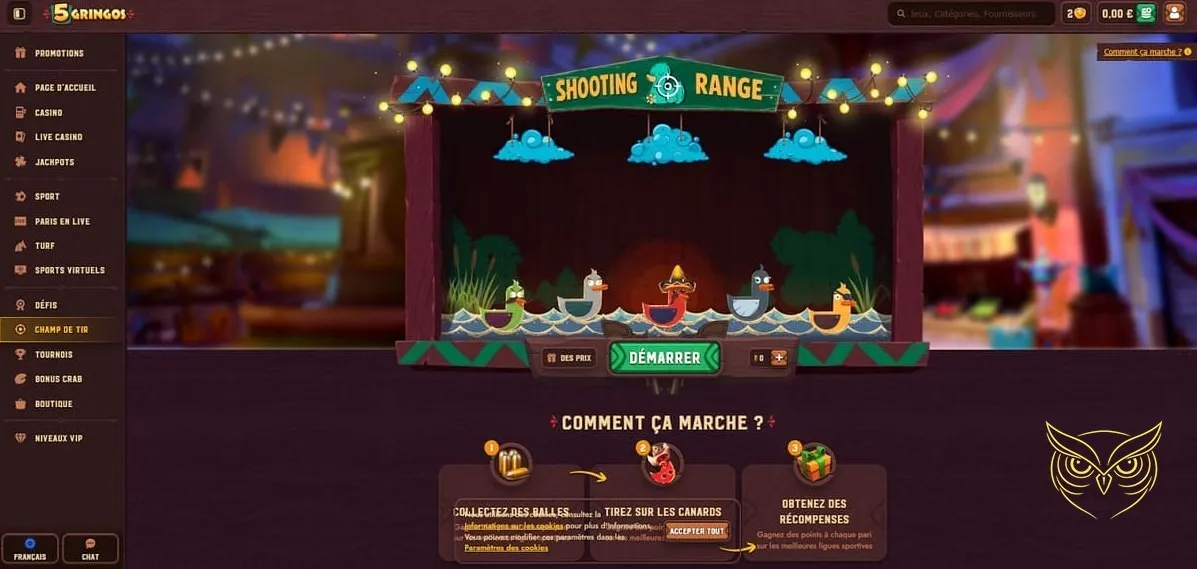 Icône de la section paris sportifs 5Gringos