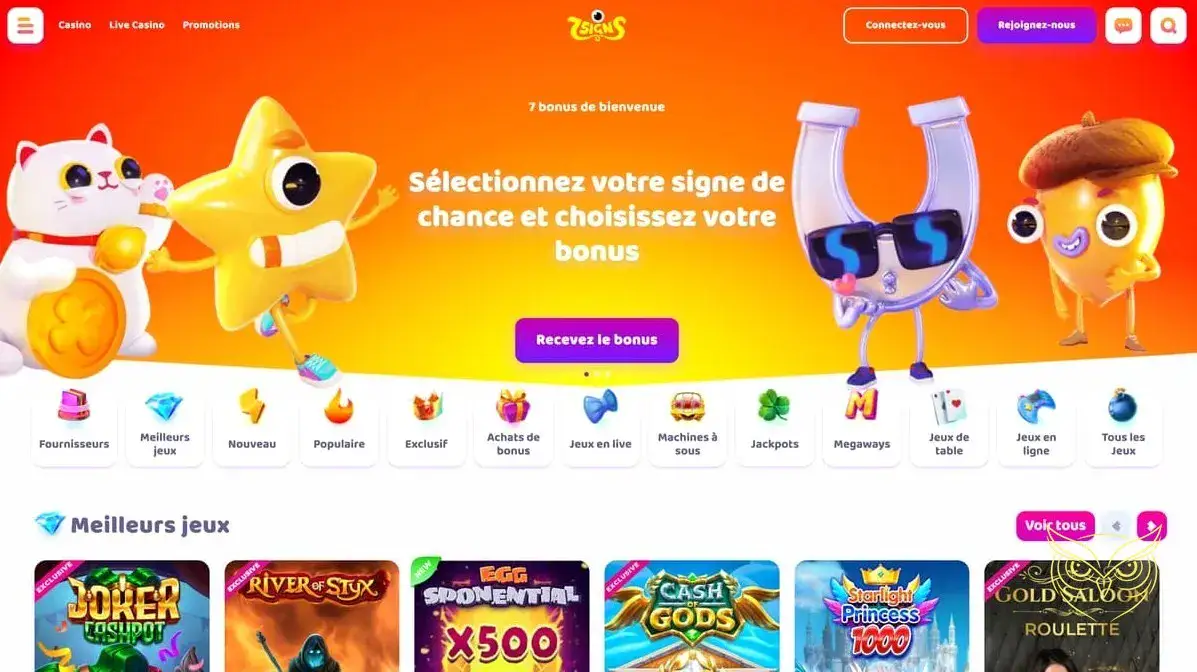 Logo du casino 7Signs