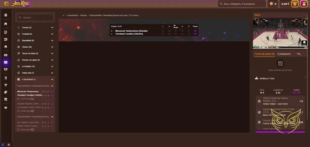 Icône du programme VIP AbuKing Casino.