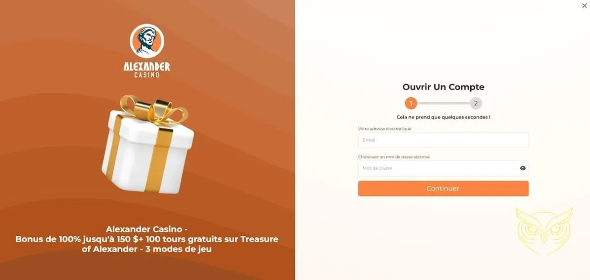 Miniature des mini-jeux Alexander Casino.