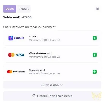 Personnage héros spécifique du casino Alf.