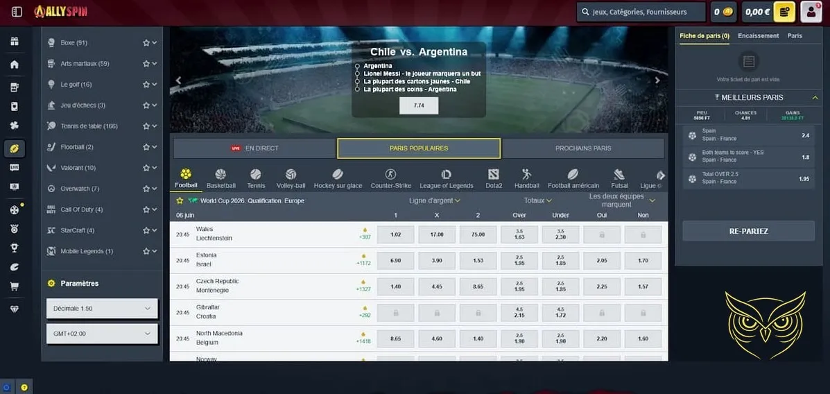 Icône du bonus spécial Crab AllySpin Casino