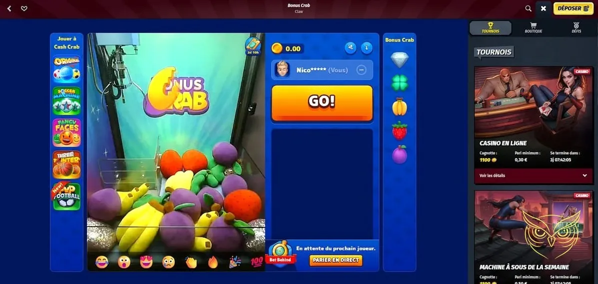 Miniature des jeux de table AllySpin Casino.