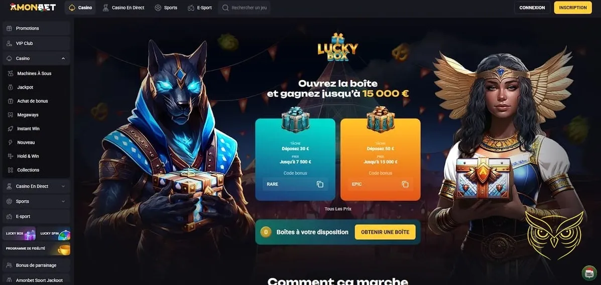 Icône du programme de parrainage Amonbet Casino