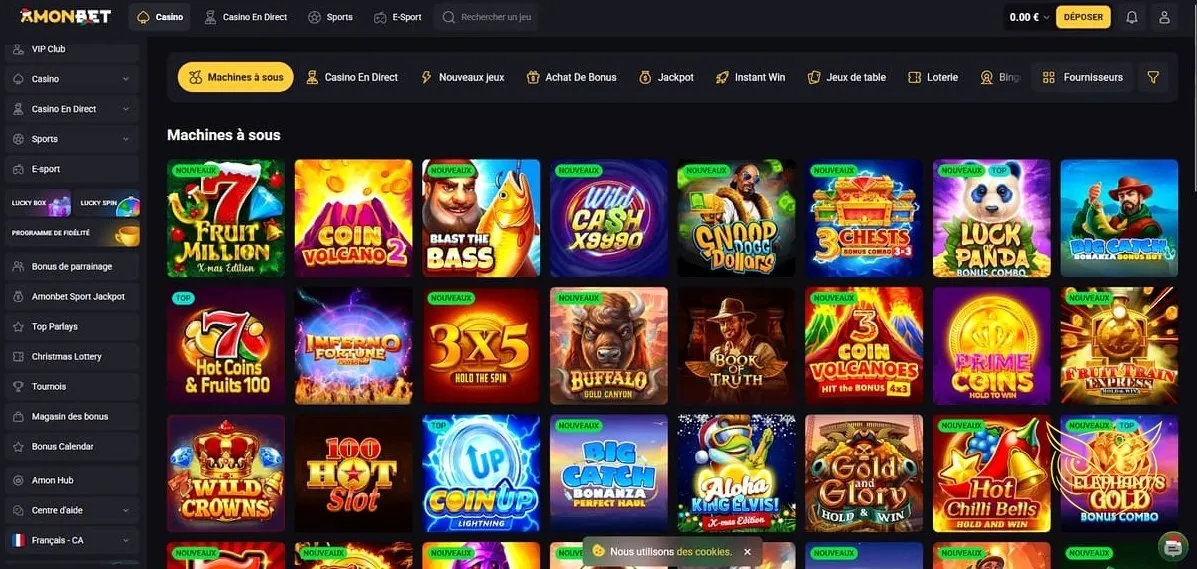 Icône de la Lucky Spin Amonbet Casino