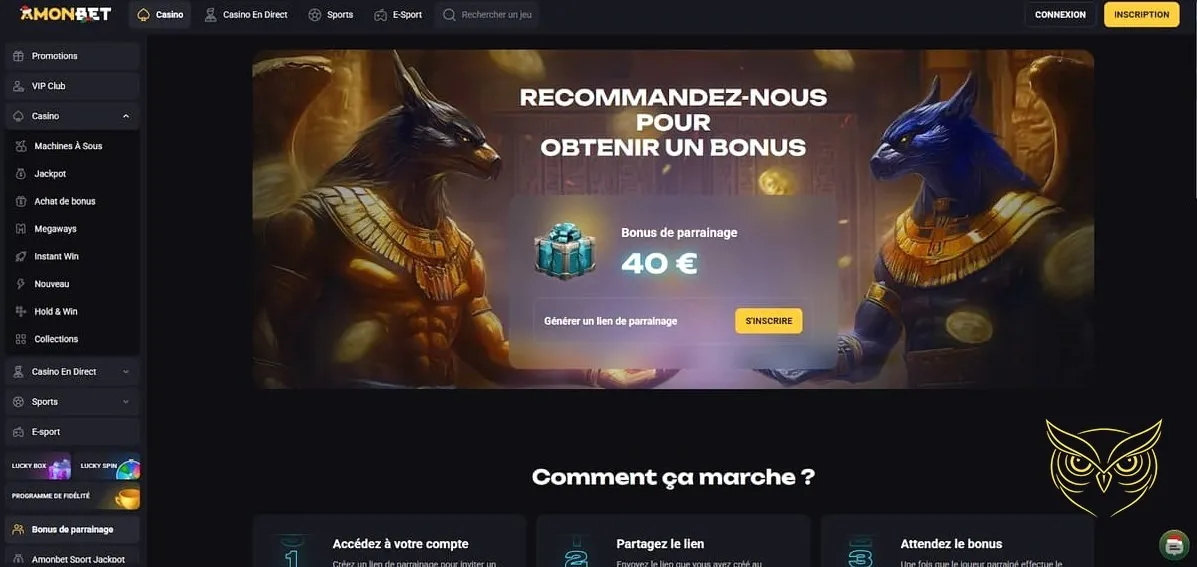 Icône des tournois Amonbet Casino