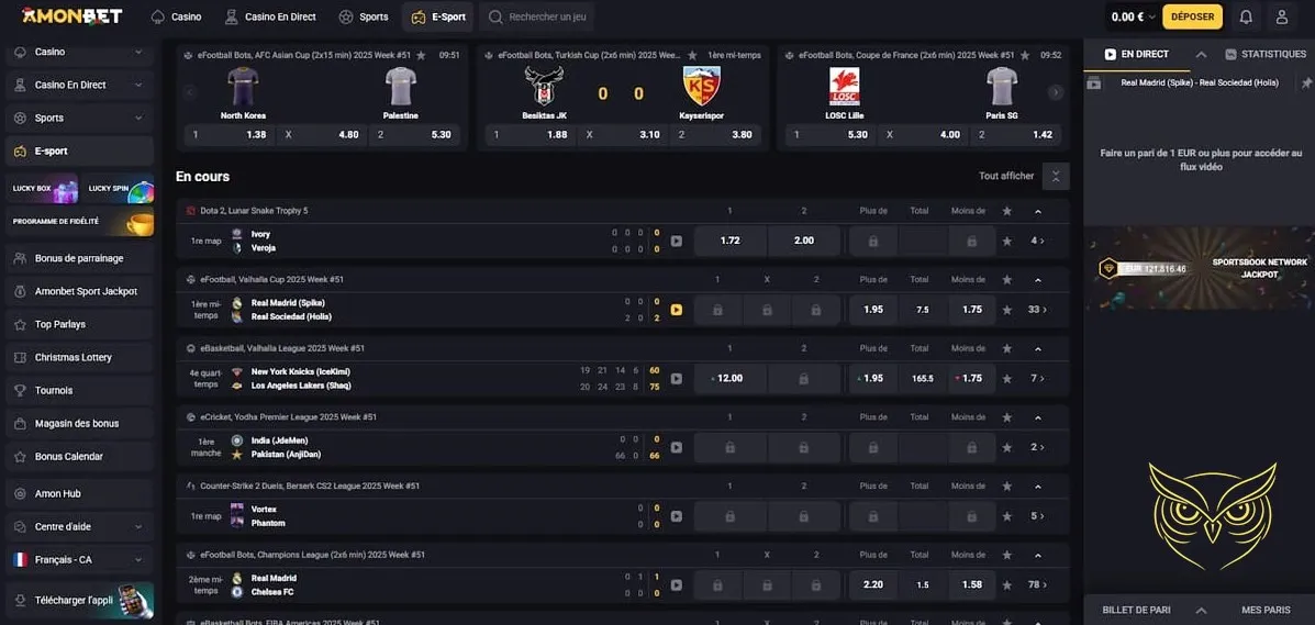 Icône du bonus de bienvenue Amonbet Casino