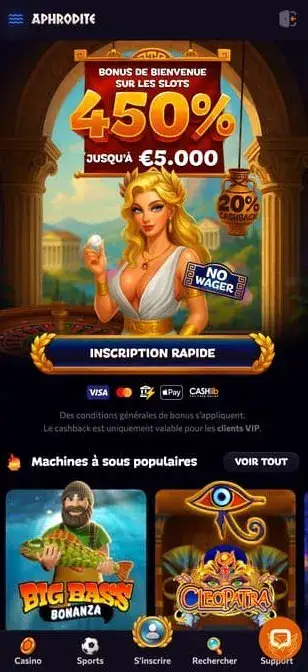 Icône de l'application Aphrodite Casino