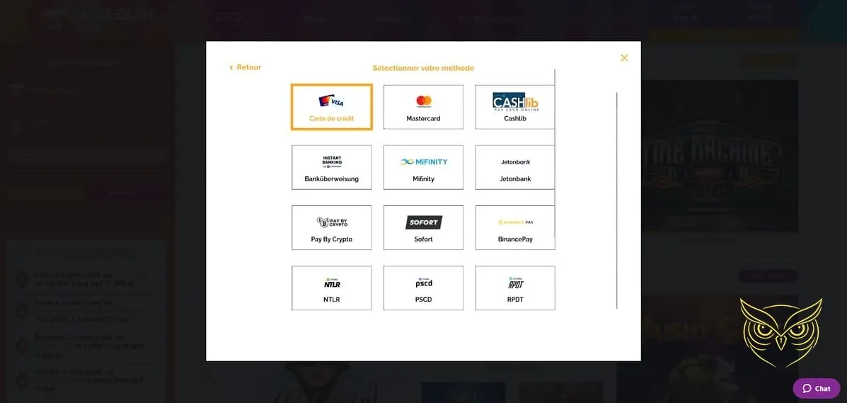Icône du programme de fidélité Arlequin Casino.