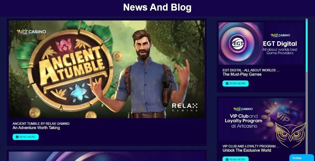 Icône pour les dépôts et retraits du casino Art