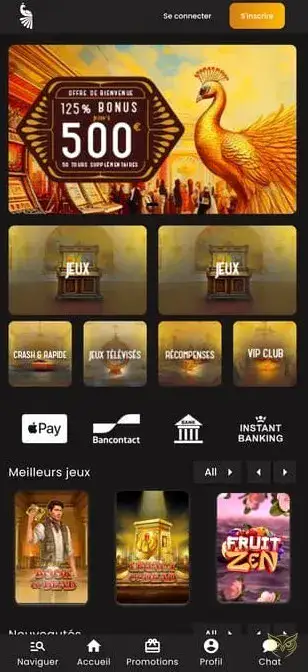 Icône de l'application mobile Art Casino.