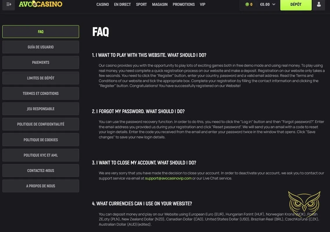 Icône du bonus de bienvenue Avocasino Casino.