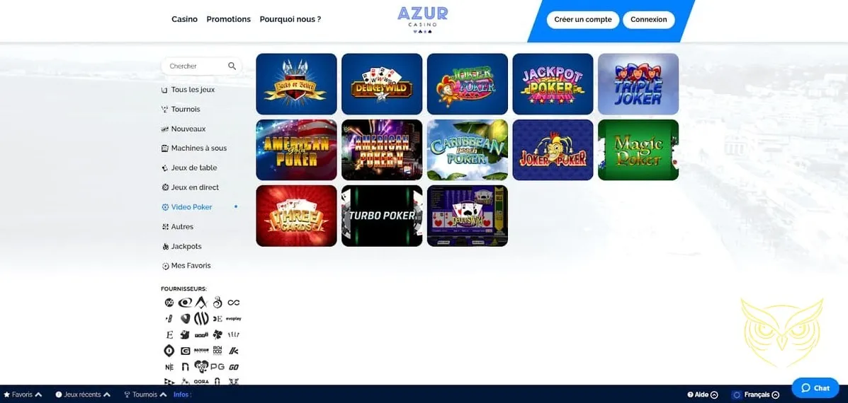 Icône pour créer un compte Azur Casino.