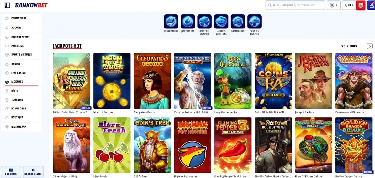 Icône des défis sport hebdomadaires Bankonbet Casino