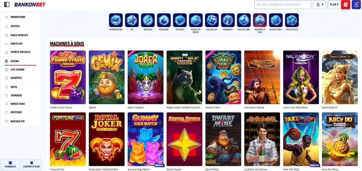 Icône des niveaux VIP Bankonbet Casino