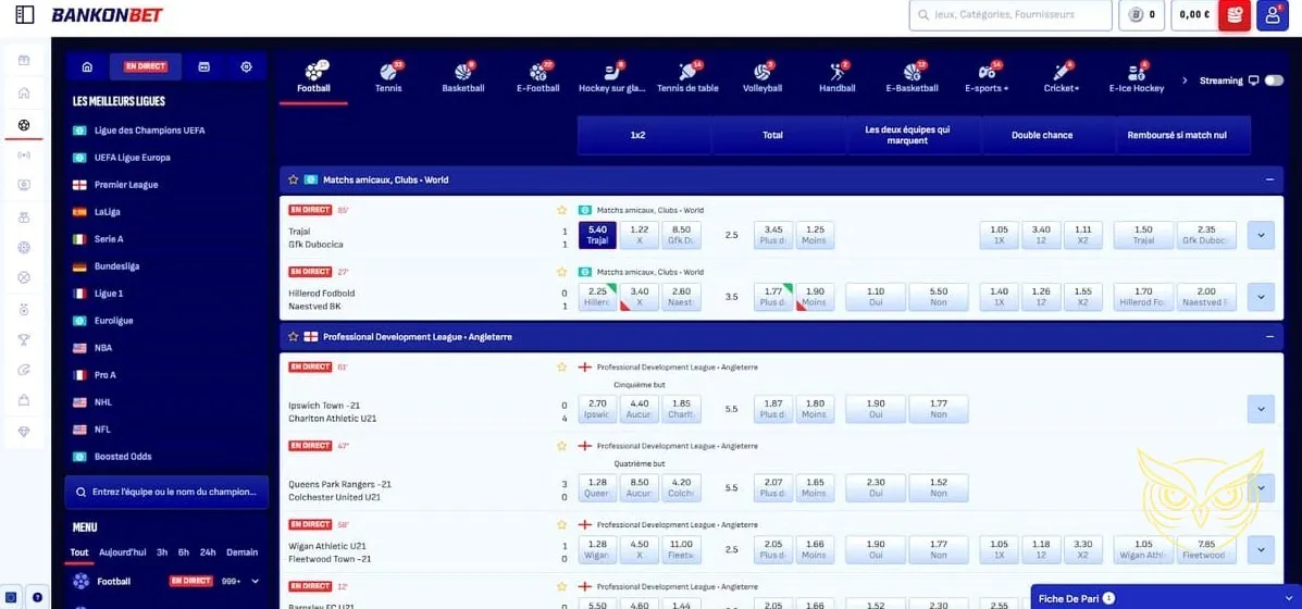 Icône du support client en direct Bankonbet Casino