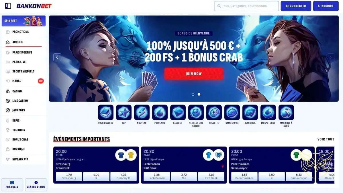 Logo officiel du casino Bankonbet