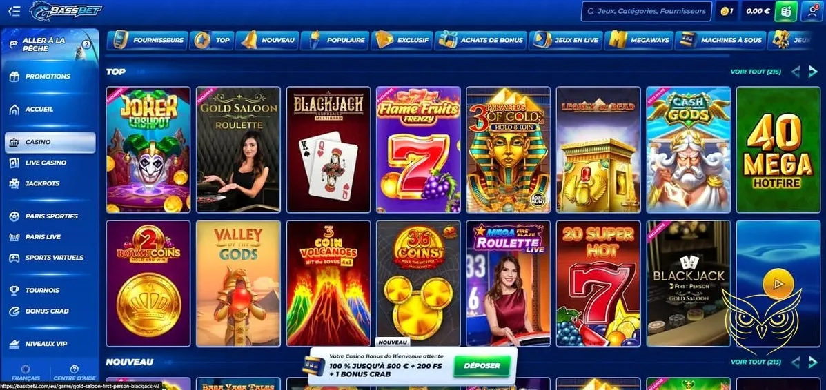 Icône Centre d'aide BassBet Casino