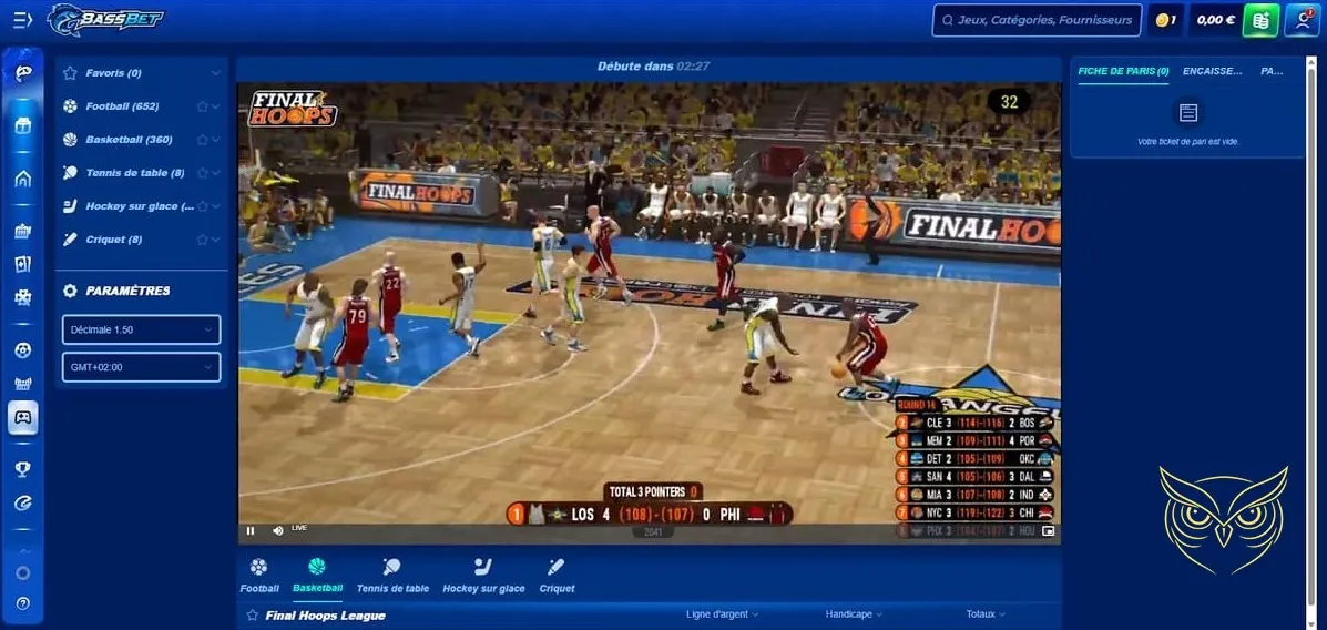 Offre bonus premier dépôt BassBet Casino