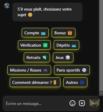 Icône du processus d'inscription BDMbet Casino