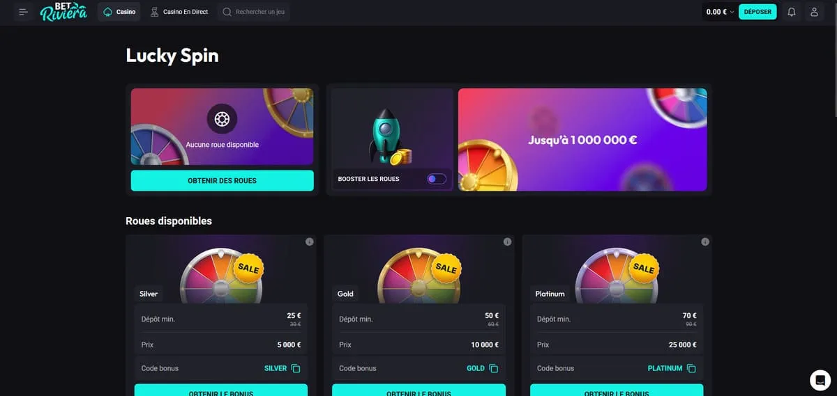 Bonus de recharge hebdomadaire