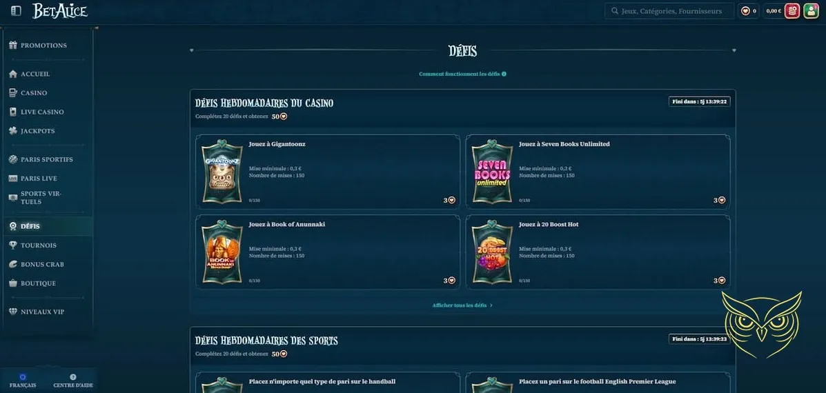 Icône du Bonus de Premier Dépôt BetAlice Casino