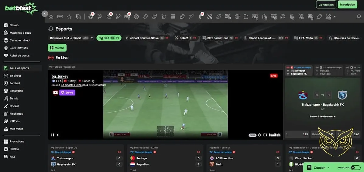 Icône de la catégorie jeux crash Betblast Casino