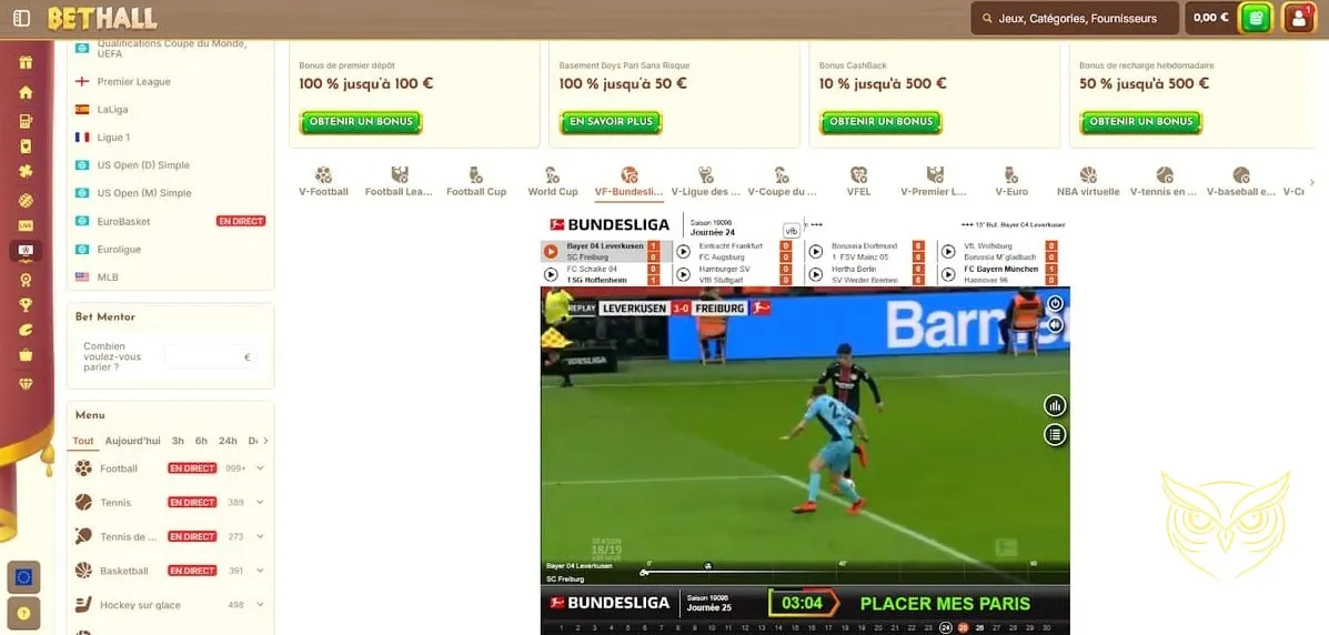 Icône de la fonction dépôt BetHall