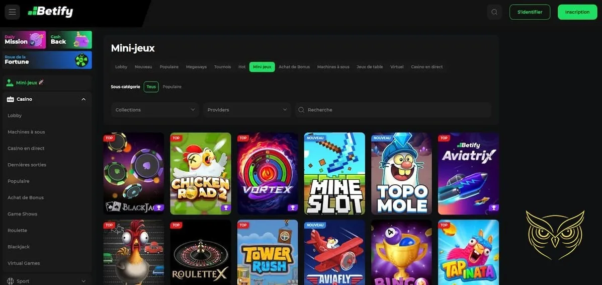 Icône de la section trophées du casino Betify