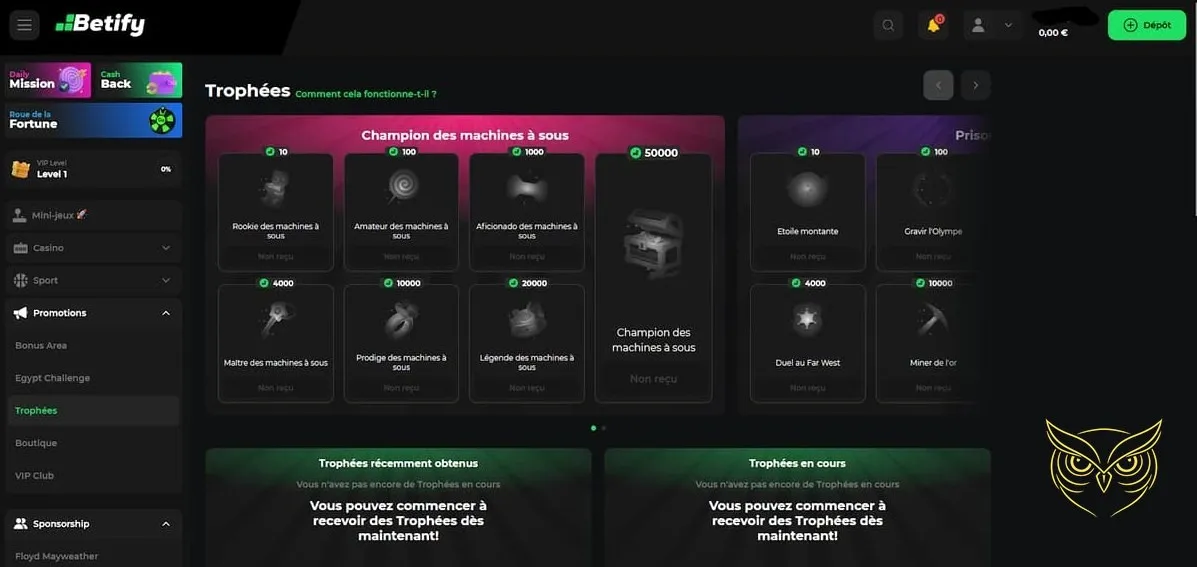 Icône du service client du casino Betify