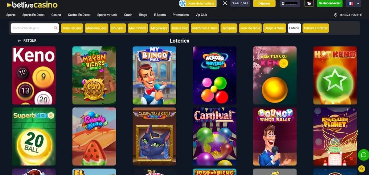 Icône du jeu Bingo BetLive Casino