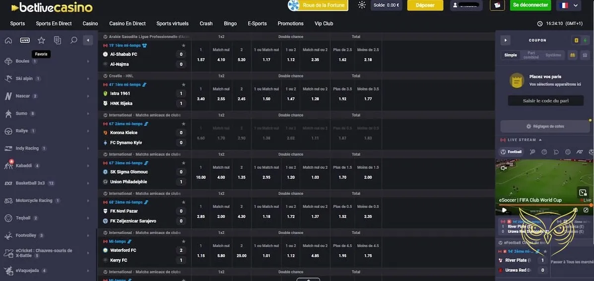 Icône du bonus de bienvenue sport BetLive Casino