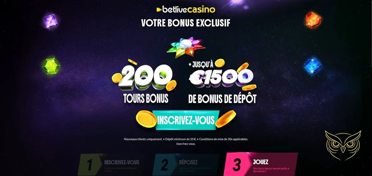 Icône des jeux de casino live BetLive