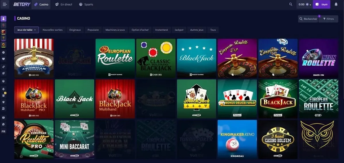 Bannière du bonus de bienvenue Betory Casino