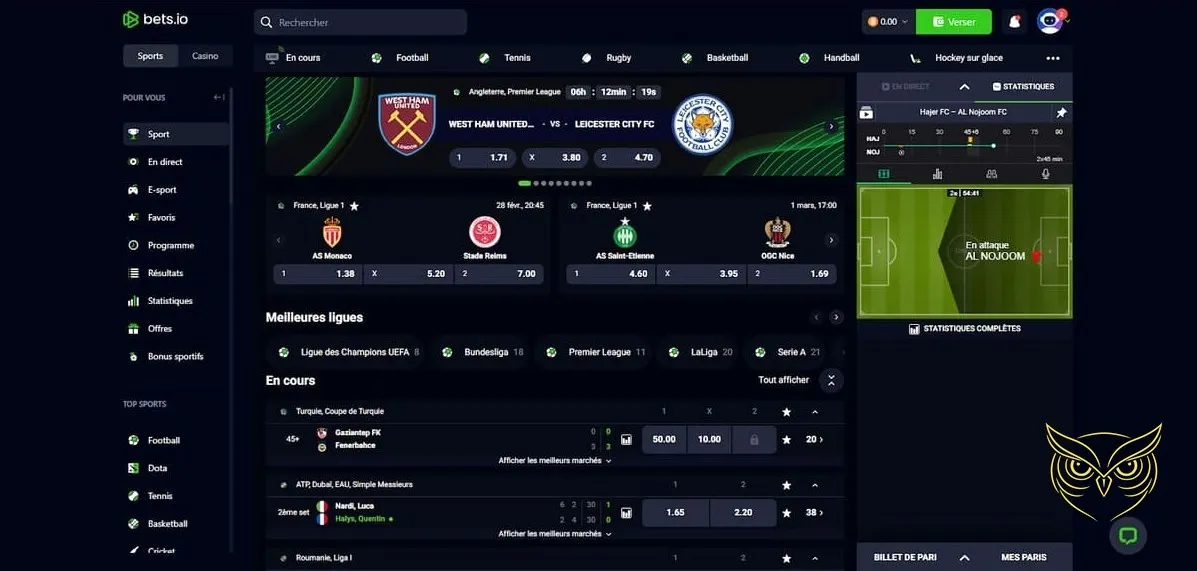 Icône pour l'inscription au Bets.io Casino