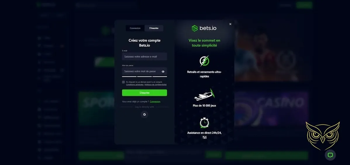Icône des jeux instantanés sur Bets.io Casino