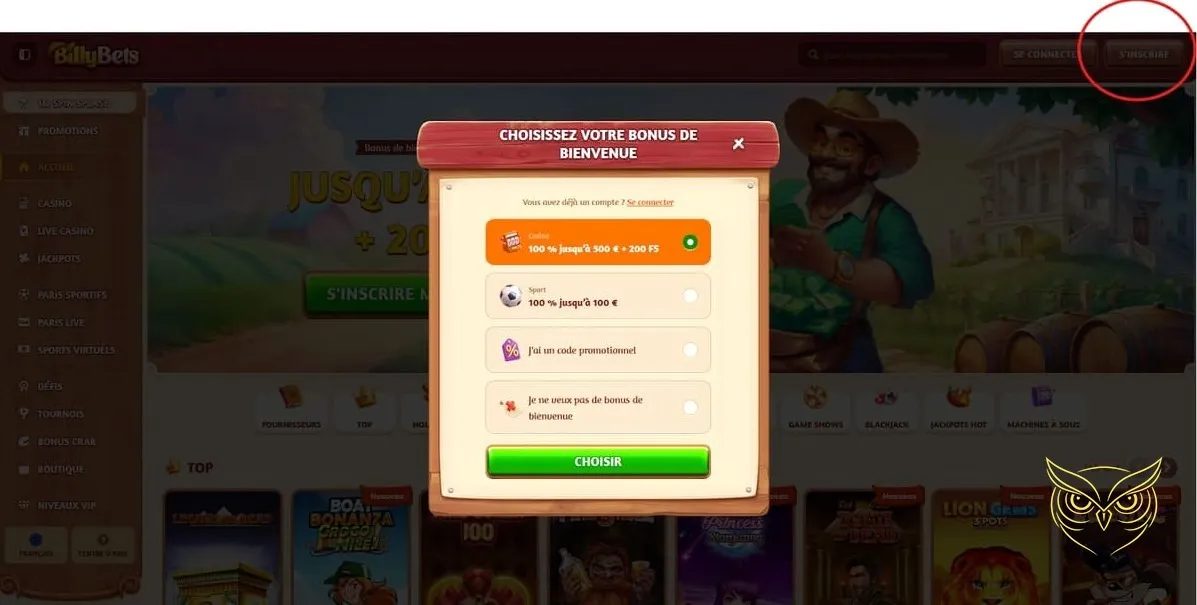 Icône des ligues sportives virtuelles BillyBets Casino