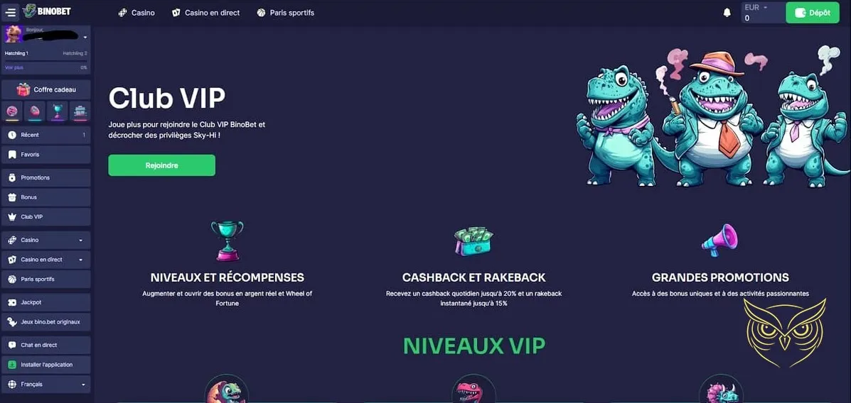 Icône de la section paris sportifs Bino.bet Casino