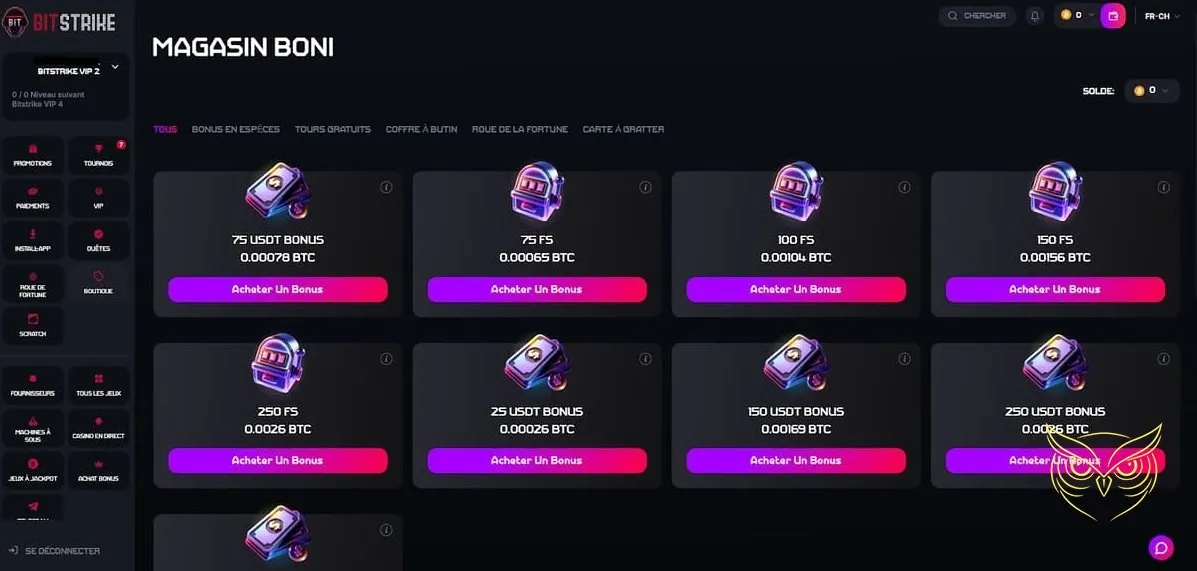 Icône des jeux de table du casino Bitstrike