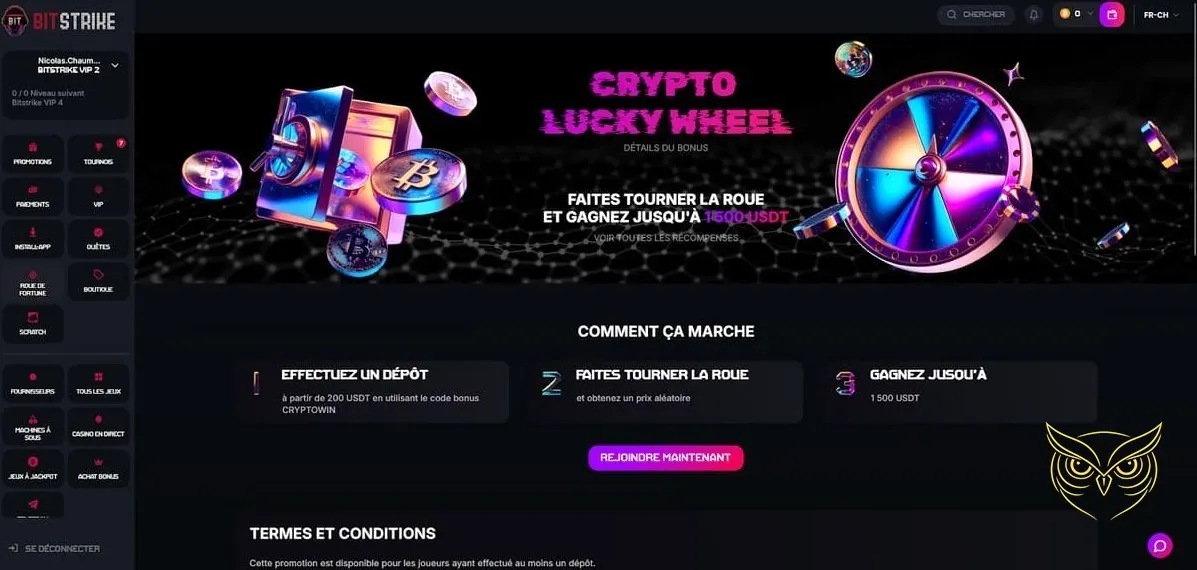 Icône des mini jeux disponibles sur Bitstrike Casino