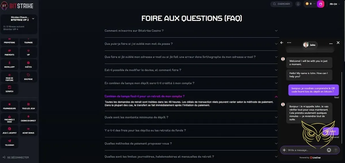 Icône du pack de bienvenue Bitstrike Casino