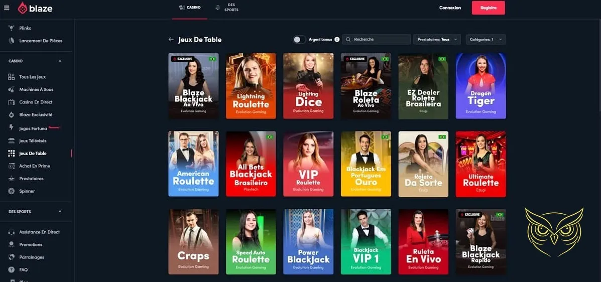 Icône de la section paris sportifs Blaze Casino