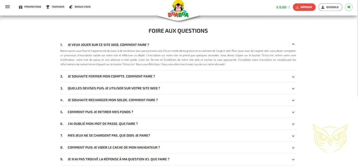 Icône des tournois disponibles sur Boaboa Casino