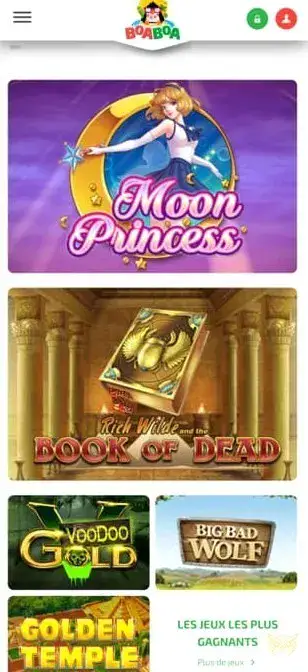 Logo de l'application mobile Boaboa Casino