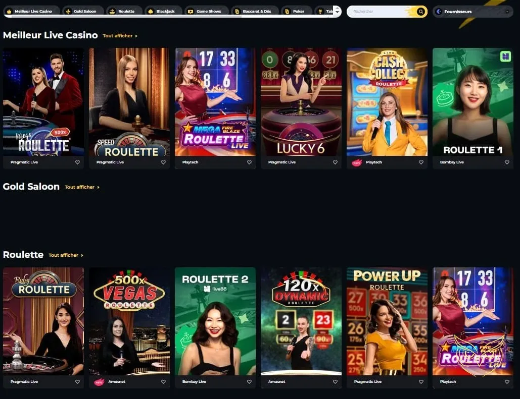 Icône des tournois disponibles sur Boomerang casino