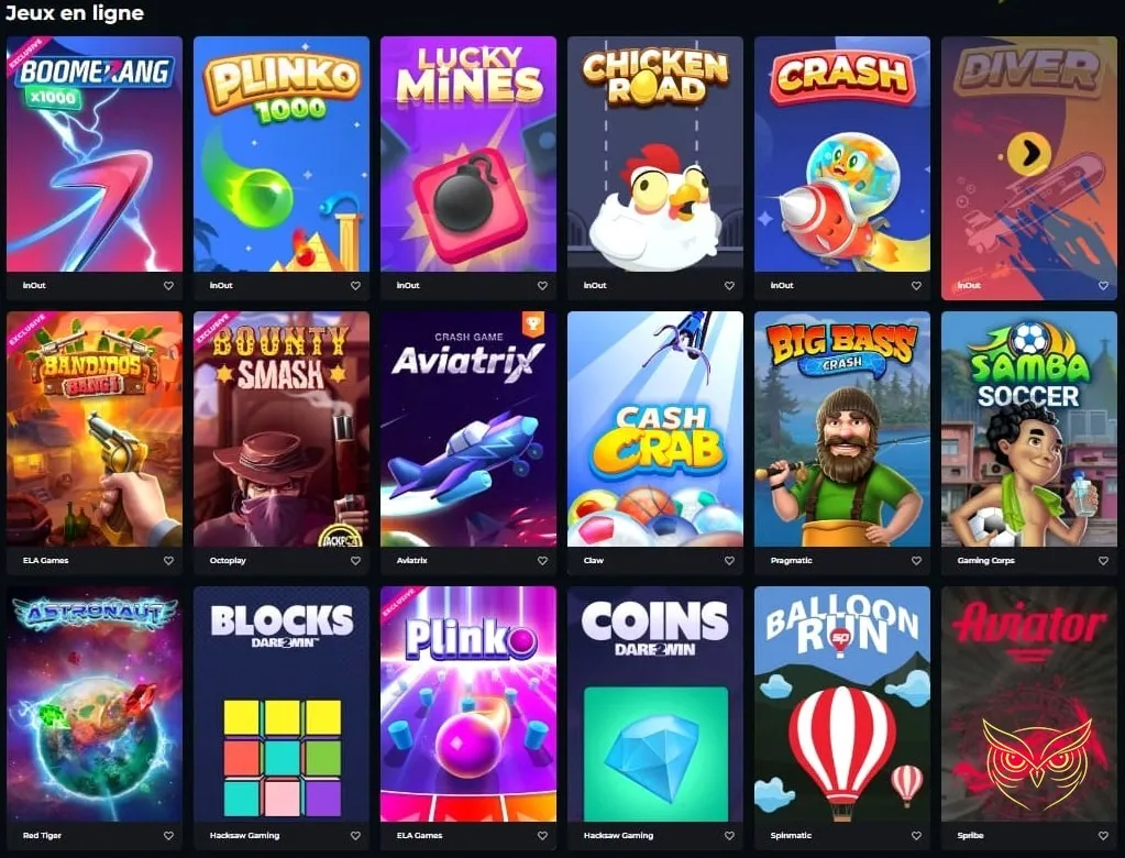 Icône de la boutique du casino Boomerang