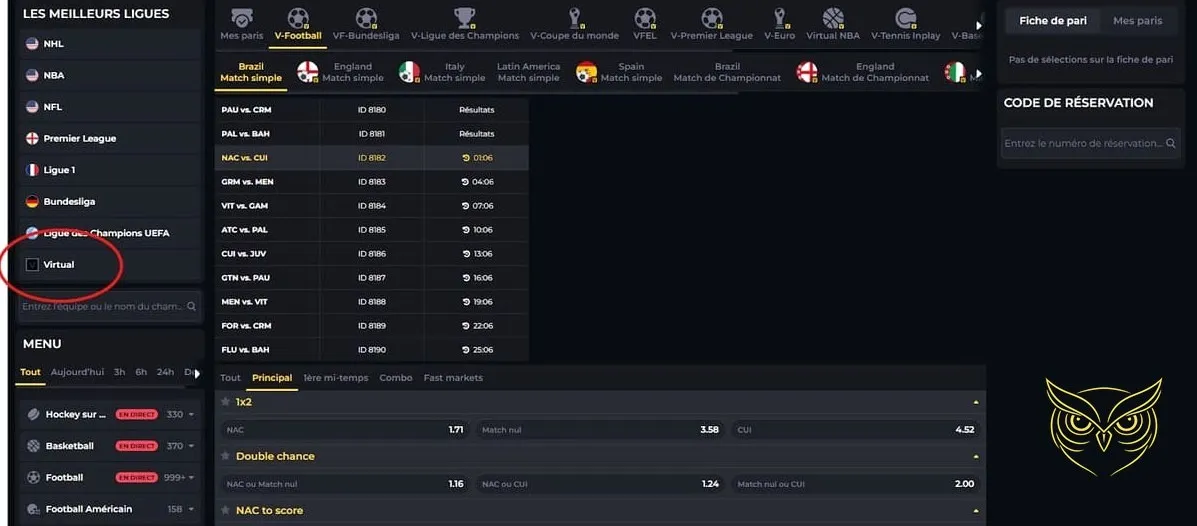 Icône de la section FAQ du casino Boomerang